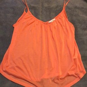 H&M loose fitting orange tank top